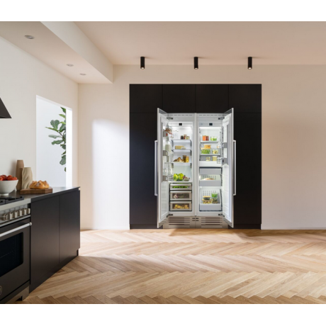 BERTAZZONI LFL6060UBPTT Εντοιχιζόμενος Ψυγειοκαταψύκτης SideBySide 120cm Λευκό
